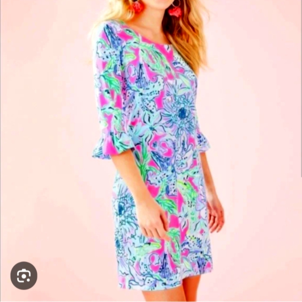 Lilly Pulitzer Sophie ruffle dress medium